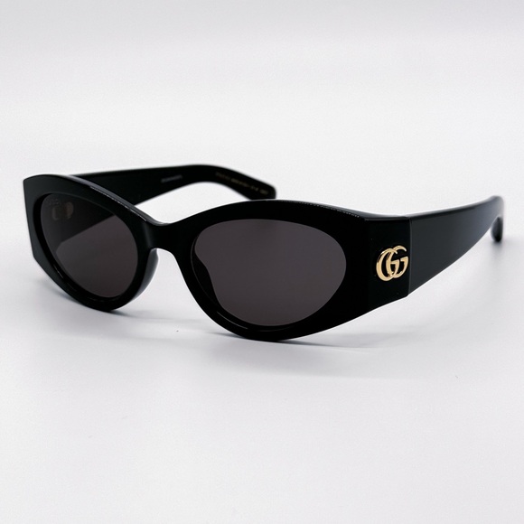 NEW GUCCI GG1401S 001 WOMEN OVAL FRAME SUNGLASSES GUCCI GG1401S - Picture 5 of 13